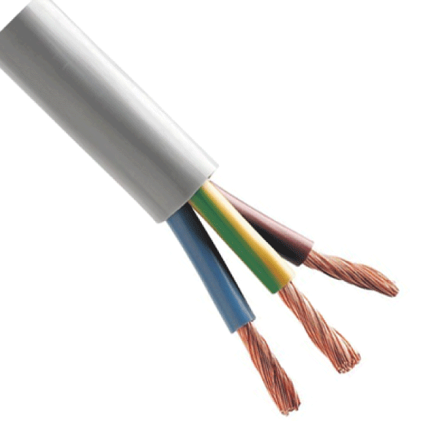 CABLE SOUPLE SE1V 3X1MM² GRIS V/J IMACAB