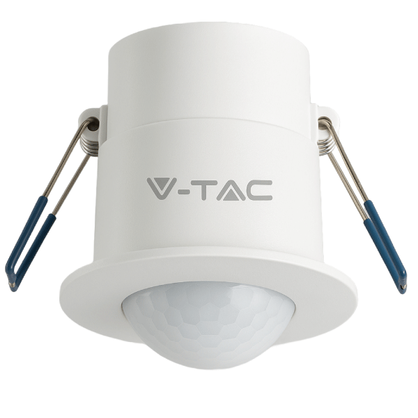 V-TAC DETECTEUR DE MOUVEMENT ENCASTRE WHITE 8M 400W