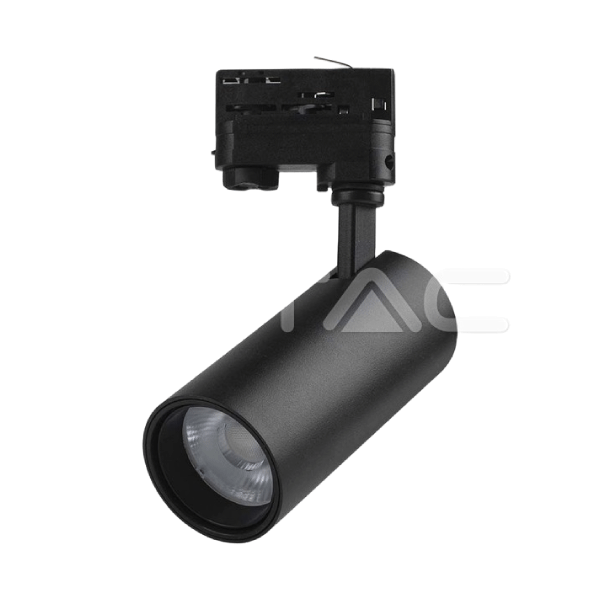 V-TAC SPOT SUR RAIL 30W 3IN1 BLACK BODY