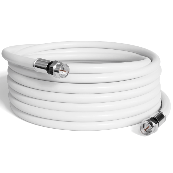 CABLE TV COAXIAL RG6 100M BLANC AC (5RLX-EMB) INGELEC