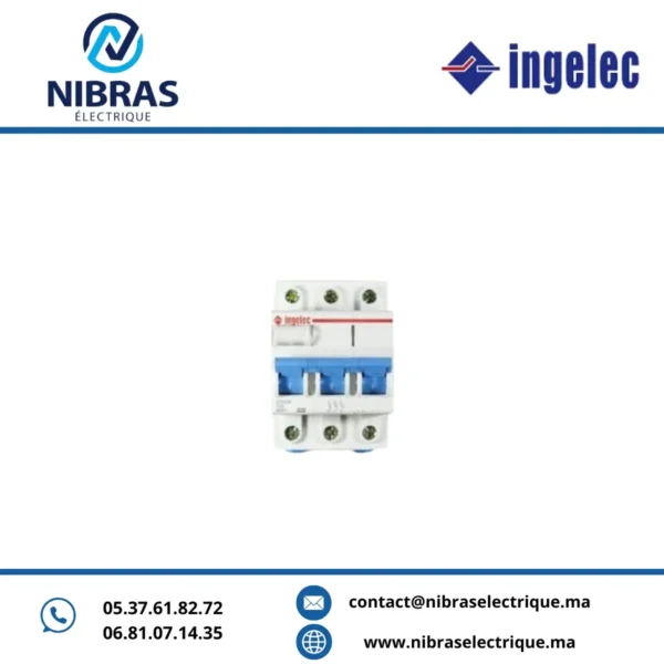 DISJ TRIPOL 20A SECURIS INGELEC