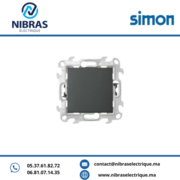 INTERRUPTEUR SIMPLE SIMON 24 GRAPHITE