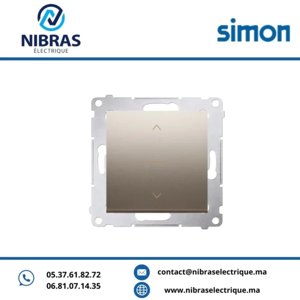 INTERRUPTEUR volet roulant cava Simon 54
