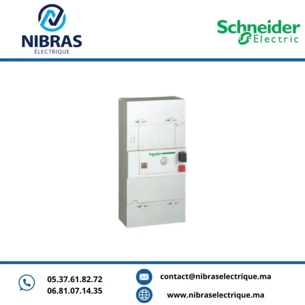 DISJONCTEUR GARDY D'ABONNÉ 4 FILS SCHNEIDER 10A-30A 500MA