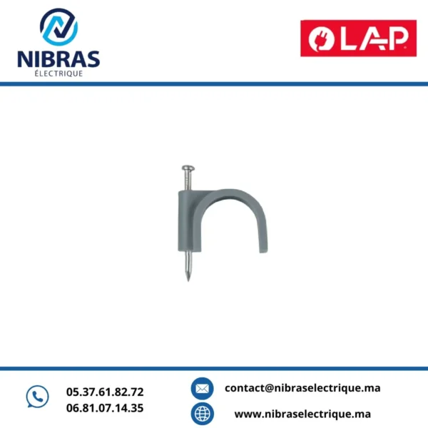 ATTACHES FIL ELECTRIQUES 4MM