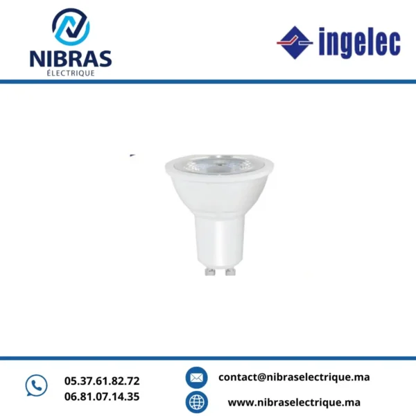 LAMPE LED 7W GU10 2700K INGELEC