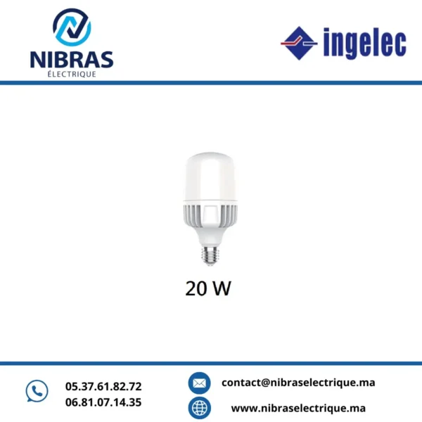 LAMPE LED HIGH POWER 20W E27 INGELEC