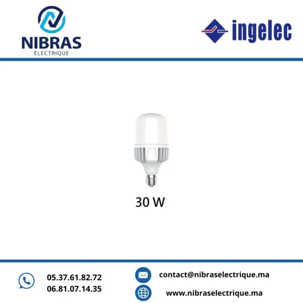 LAMPE LED HIGH POWER 30W E27B INGELEC