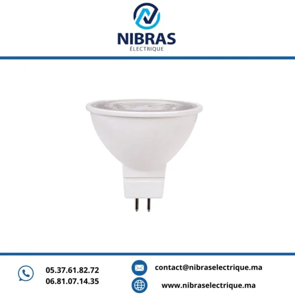 LAMPE LED SPOT 8W GU5 6500K