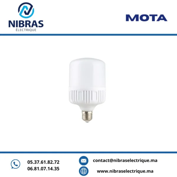 MOTA LAMPE BIG LED 80W E27 6500K V2