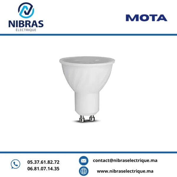 MOTA LAMPE GU10 7W 3000K