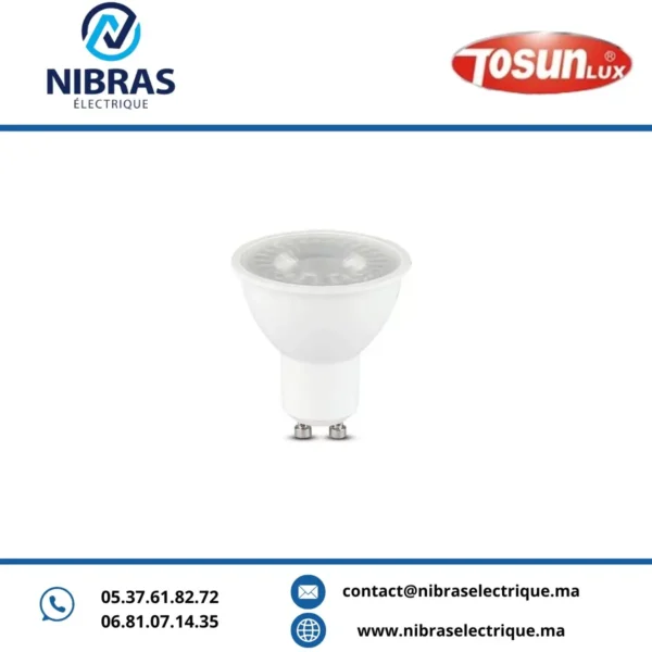 LAMPE LED SPOT TSPX-8W GU10 3000K TOSUN