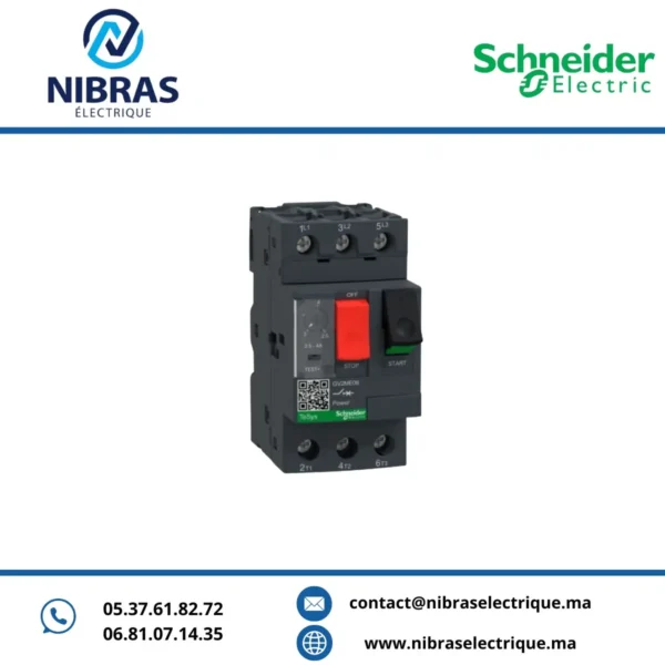 DISJ MOTEUR 4-6.3A SCHNEIDER