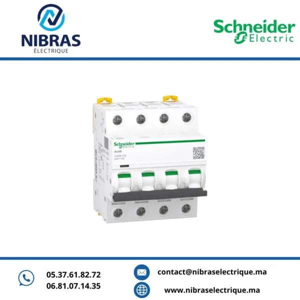 DISJ. 4P 32A IC60N C A9F74432 SCHNEIDER