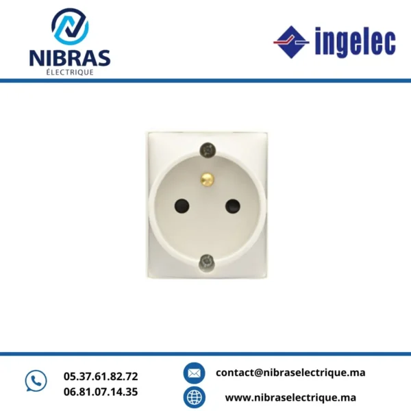 PRISE 2P+T RIF INGELEC