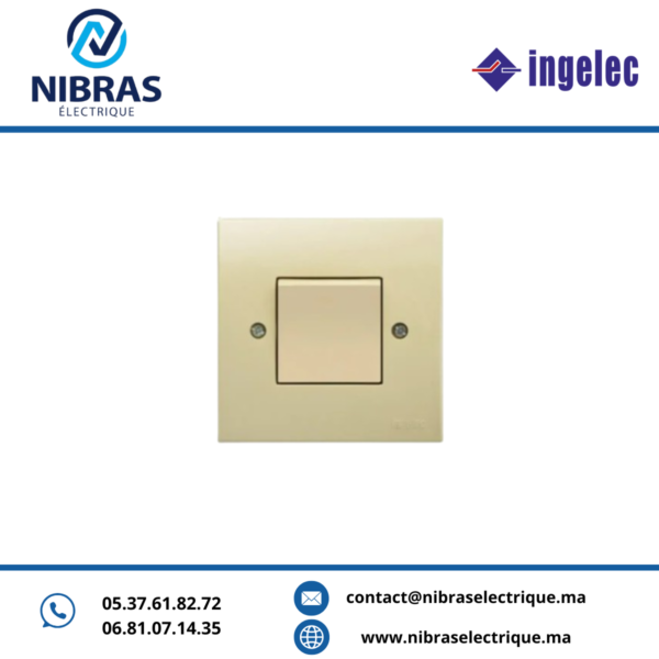 INTERRUPTEUR IVOIRE TICHKA2 INGELEC