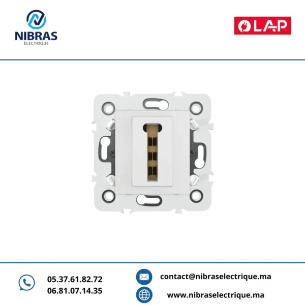 PRISE DE TELEPHONE 8 BROCHES