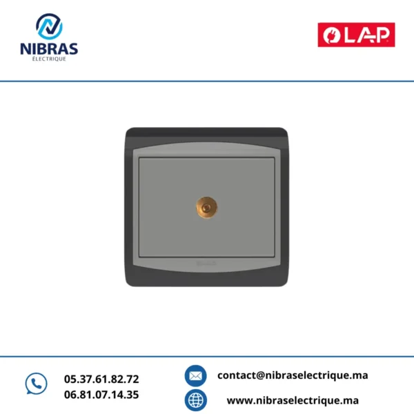 PRISE DE TÉlÉVISION GALAXY GRIS