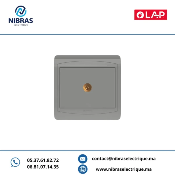 PRISE DE TÉlÉVISION GALAXY GRIS CLAIR