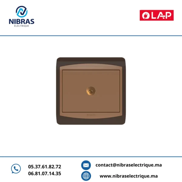 PRISE DE TÉlÉVISION GALAXY MARRON