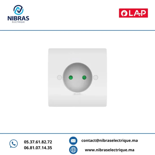 PRISE DECOURANT 2P ORIENT BLANC