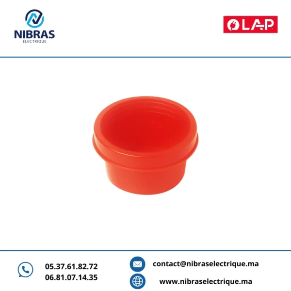 BOITE ENCASTRÉE RONDE 60mm ORANGE