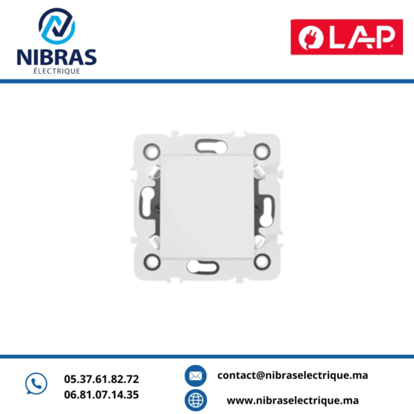 INTERRUPTEUR SIMPLE ALLUMAGE Millenium BLANC