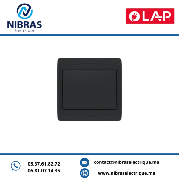 INTERRUPTEUR MEC VA & VIENT SIMPLE GALAXY NOIR