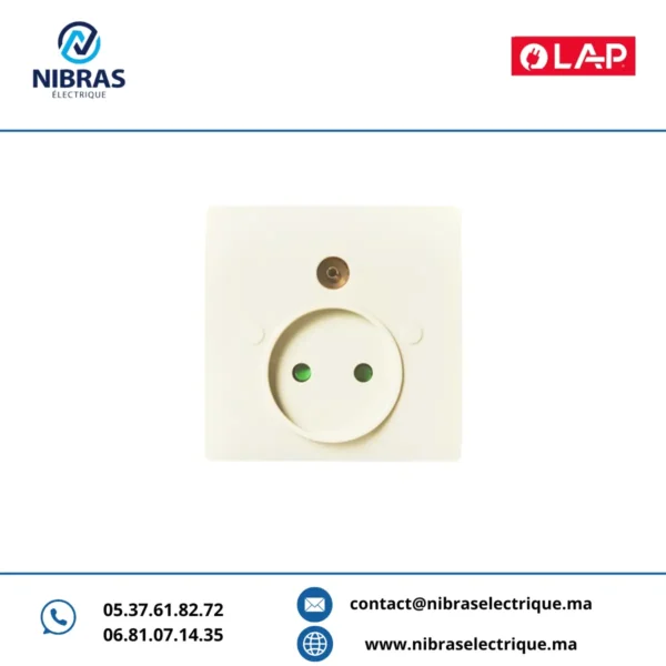 PRISE 2P PRISE TV MARFIL