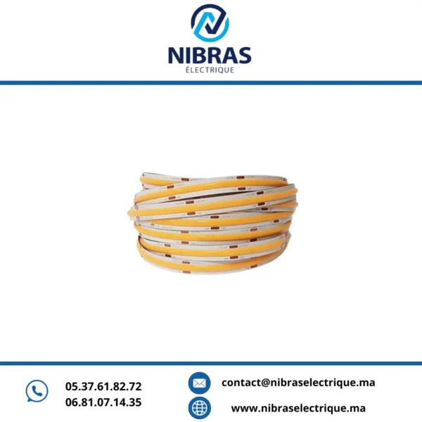 STRIP LIGHT 12V LED COB 12W 10MM 4000K IP20 (5ML)