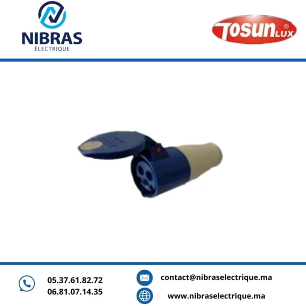 PRISE INDUSTRIEL FEMELLE 2P+T TS-223 32A TOSUN