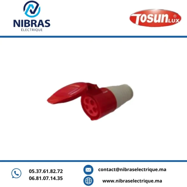 PRISE INDUSTRIEL FEMELLE 3P+N+T TS-225 32A TOSUN