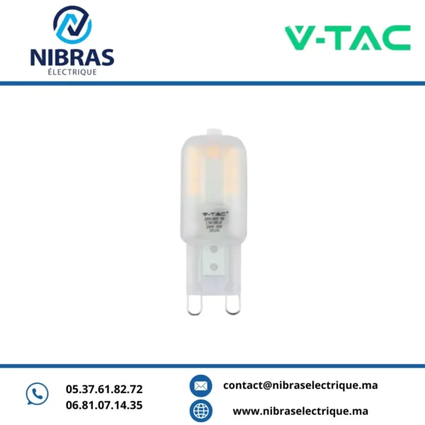 V-TAC LAMPE G9 2,5W 6500K 220V