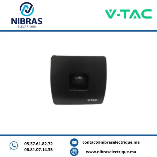 V-TAC EXTRACTEUR SILENCIEUX 15W 100M BLACK