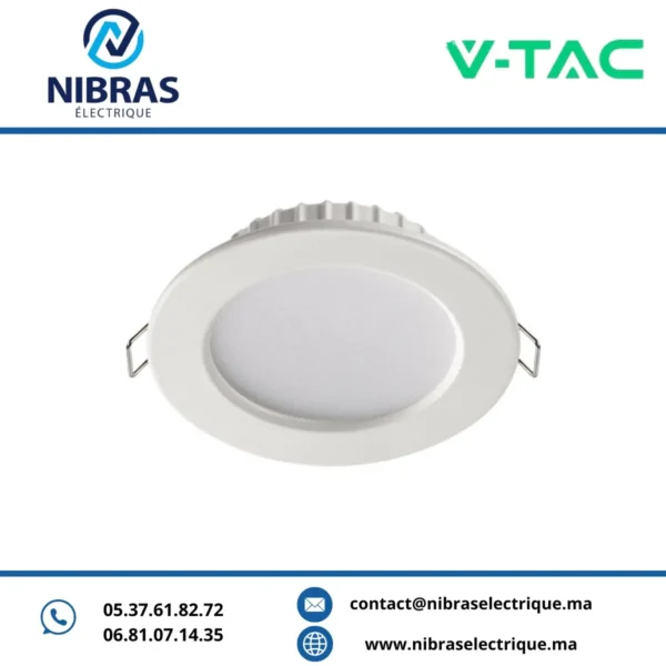 V-TAC PANEL DOWNLIGHT 18W ENC RD 6000K