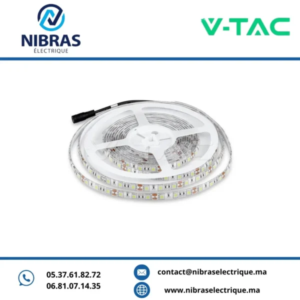 "V-TAC STRIP LIGHT 12V 3535 120 LED 9W 4000K IP20 "