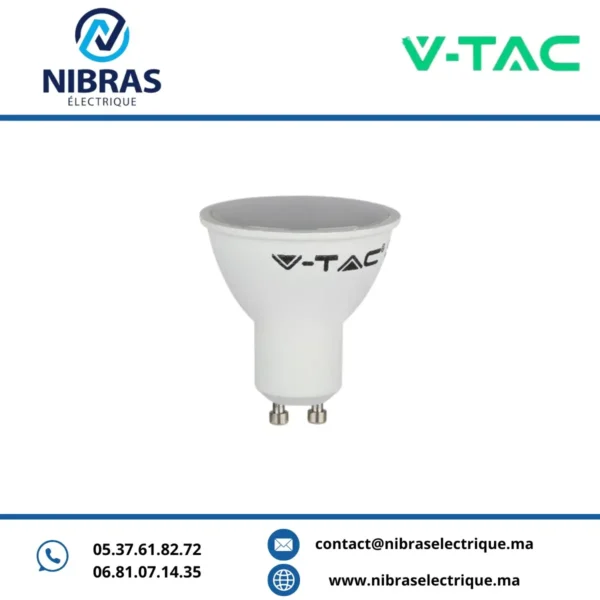 V-TAC LAMPE 5W GU10 SMD 320LM 3000K
