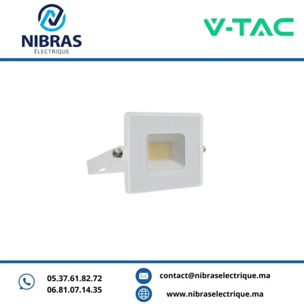V-TAC PROJECTEUR 20W SMD 6500K BLANC