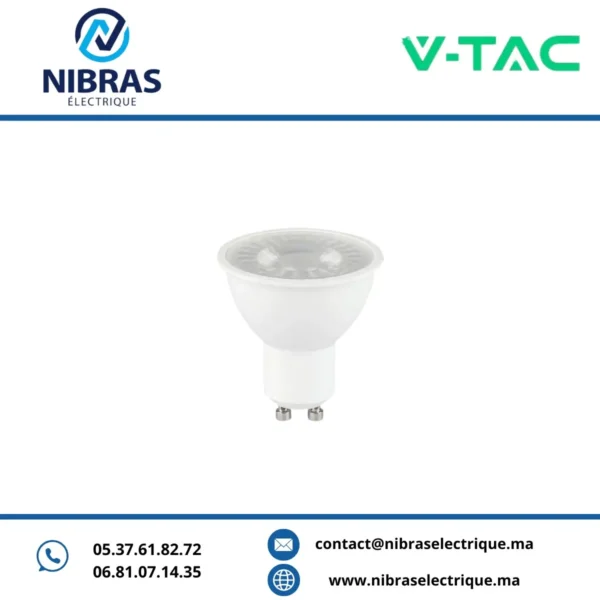 V-TAC LAMPE 5W GU10 SMD 4000K 38'D