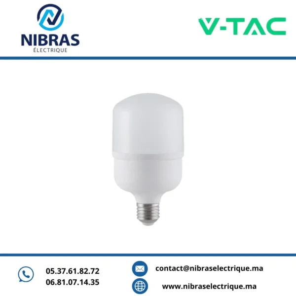 V-TAC LAMPE BIG LED B22 T120 40W 6000K