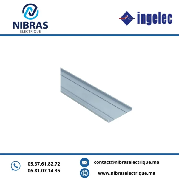 COUVERCLE CHEMIN DE CABLE 125/33NC EMB-3 INGELEC