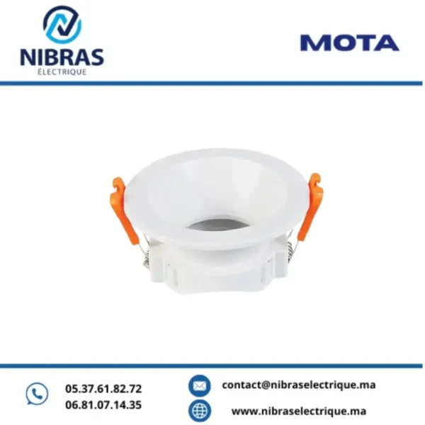 MOTA SPOT RETRAIT 5780 ROND PVC WHITE