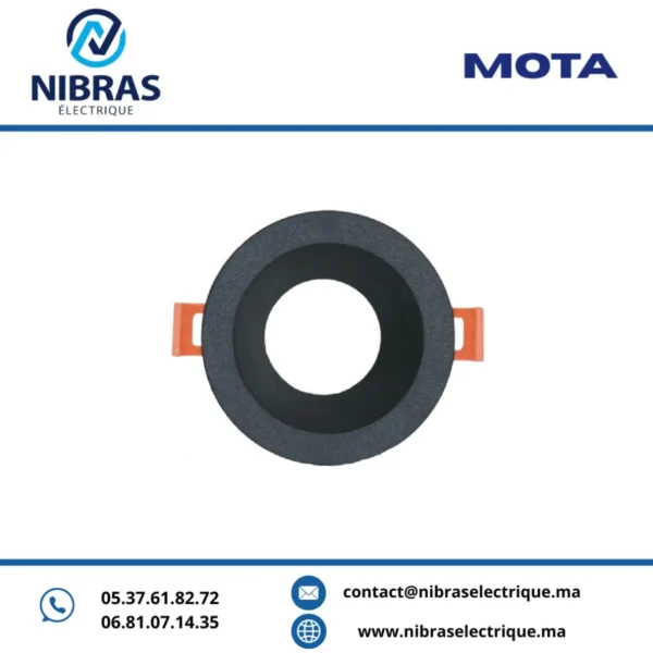 MOTA SPOT RETRAIT 603 ROND PVC BLACK