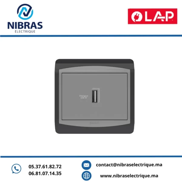 CHARGEUR USB SIMPLE GALAXY GALAXY GRIS