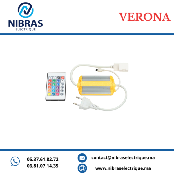 VERONA CONTROLEUR 5050 RGB WIRELESS