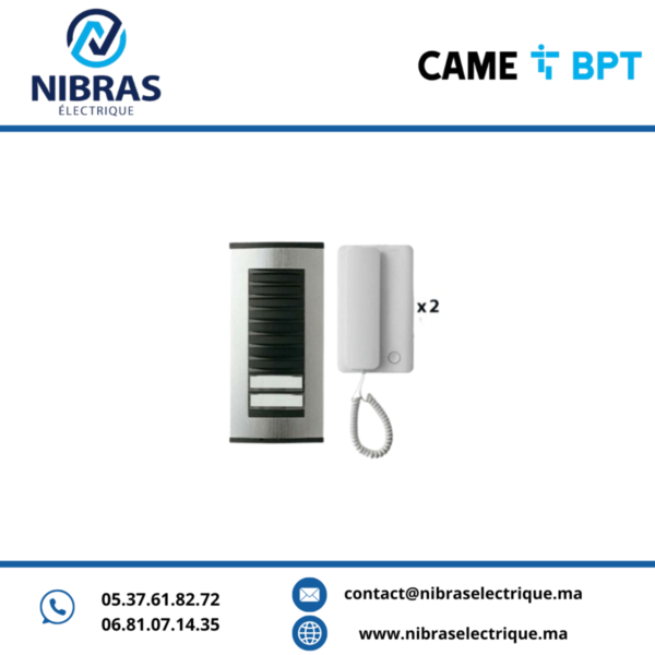 INTERPHONE 2 POSTE BPT