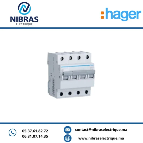 DISJ 4P 32A 3KA-B- MV432 HAGER