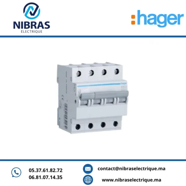 DISJ 4P 40A 3KA-B- MV440 HAGER
