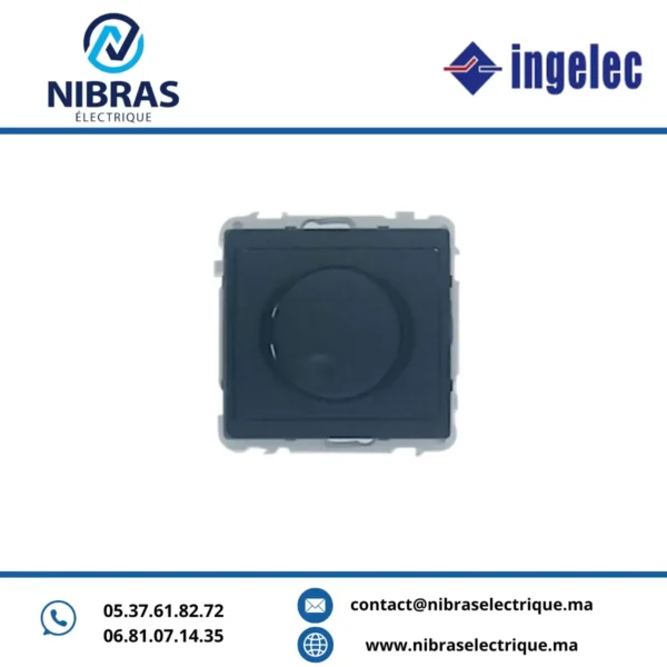 KIT MECANISME VARIATEUR ROTATIF 500 W INGELEC ANTHRACITE