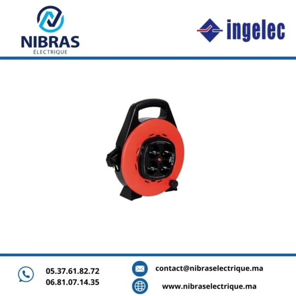 ENROULEUR A USAGE DOMESTIQUE 10M INGELEC